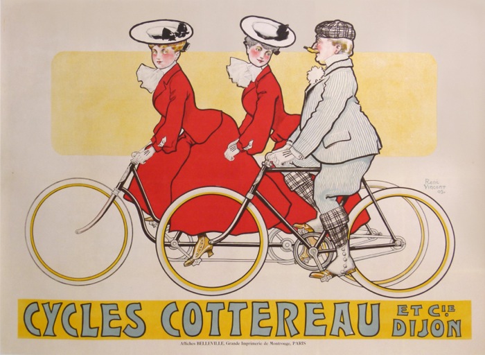 En vente :  RENE VINCENT 1905 CYCLES COTTEREAU