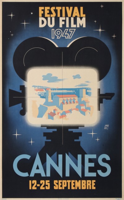 En vente :  FESTIVAL DU FILM CANNES 1947