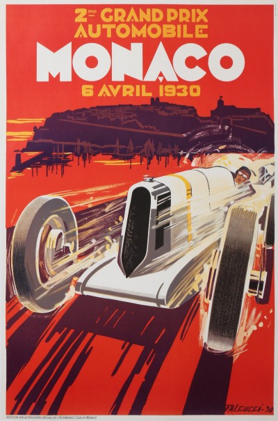En vente :  2E GRAND PRIX AUTOMOBILE MONACO 6 AVRIL 1930