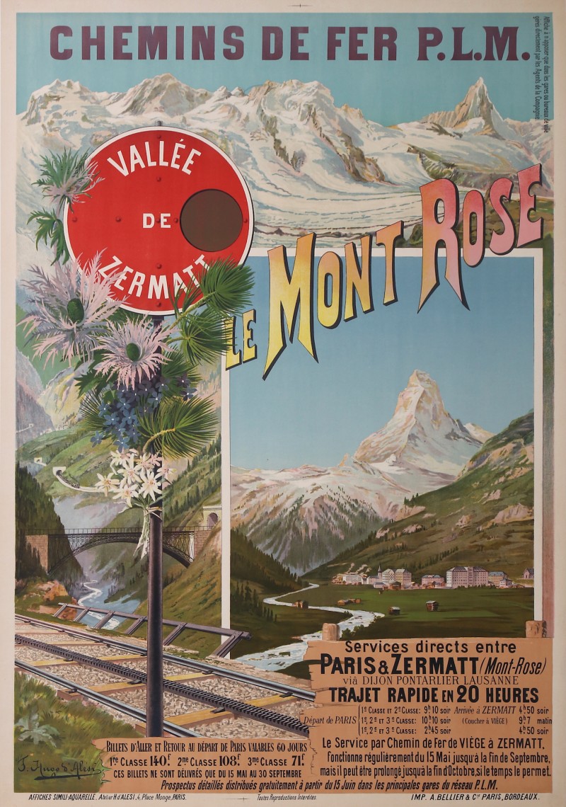 En vente :  PLM VALLÉE DE ZERMATT LE MONT ROSE