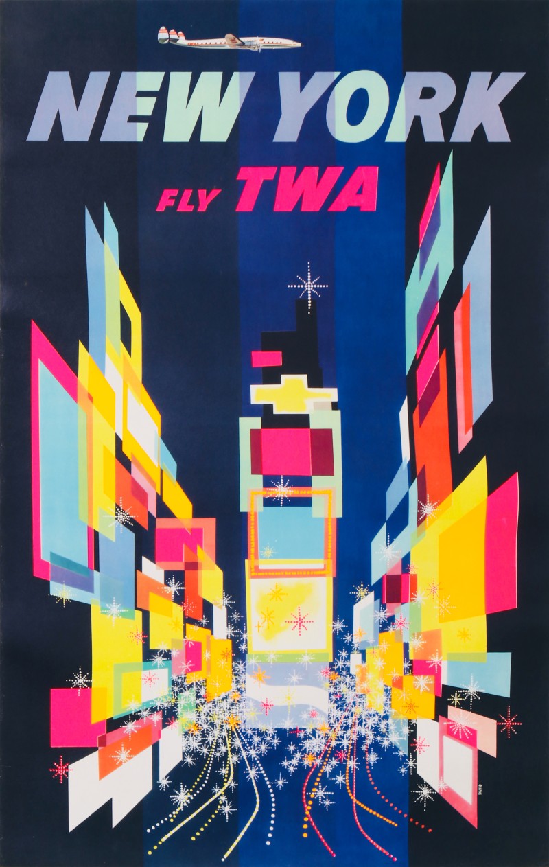 En vente :  FLY TWA NEW YORK